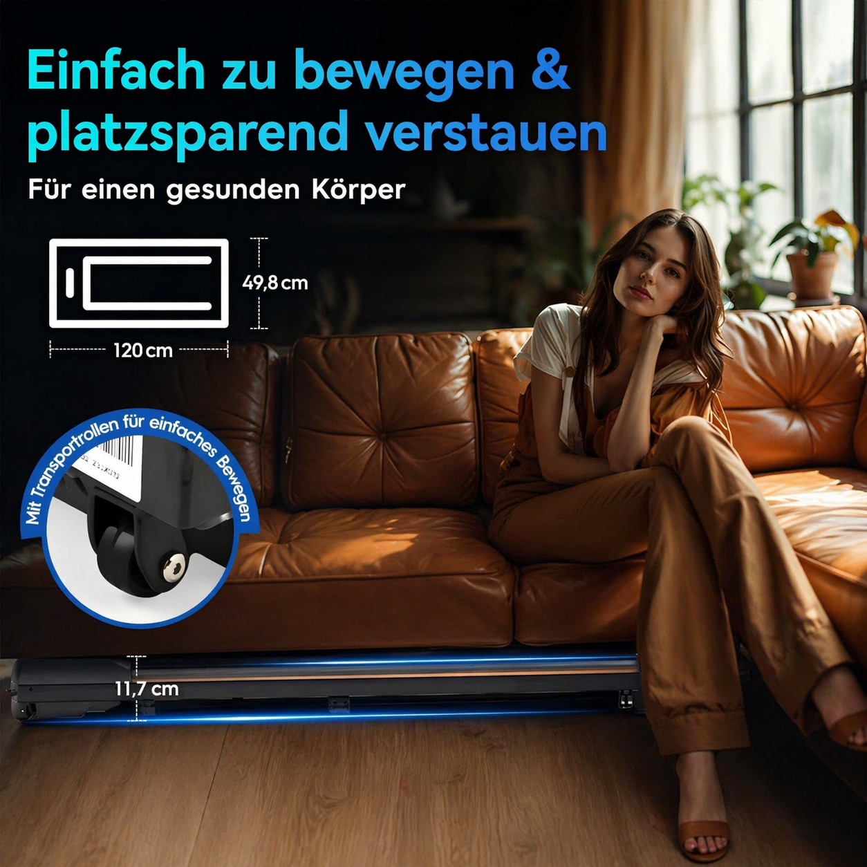 YAGUD Walking Pad – Unter dem Schreibtisch gehen